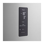 LG Top Mount Freezer 656LGross Capacity Refrigerator,  LINEARCooling™, ThinQ™. Platinum Silver, Panel view, GRF-862BVLB, thumbnail 9