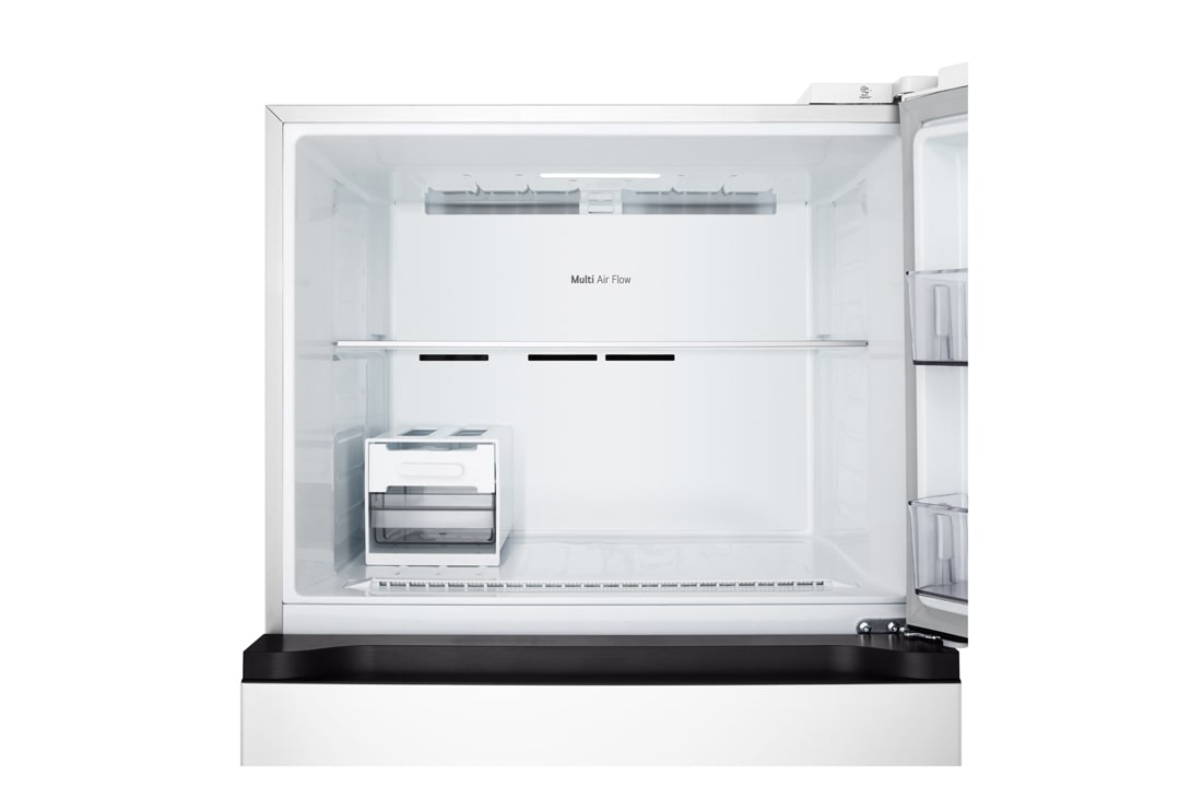 LG Top Mount Freezer 656LGross Capacity Refrigerator,  LINEARCooling™, ThinQ™.Essence White  , Bottom detail, GRF-862BVWB, thumbnail 5