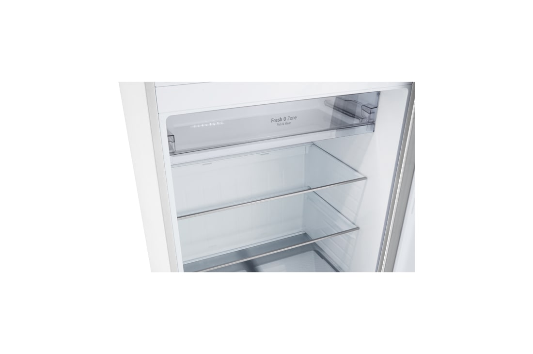 LG Top Mount Freezer 656LGross Capacity Refrigerator,  LINEARCooling™, ThinQ™.Essence White  , Bottom view, GRF-862BVWB, thumbnail 7