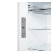 LG Top Mount Freezer 656LGross Capacity Refrigerator,  LINEARCooling™, ThinQ™.Essence White  , bottom box view, GRF-862BVWB, thumbnail 4