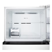 LG Top Mount Freezer 656LGross Capacity Refrigerator,  LINEARCooling™, ThinQ™.Essence White  , Bottom detail, GRF-862BVWB, thumbnail 5