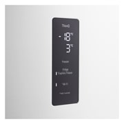 LG Top Mount Freezer 656LGross Capacity Refrigerator,  LINEARCooling™, ThinQ™.Essence White  , detail, GRF-862BVWB, thumbnail 6