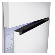 LG Top Mount Freezer 656LGross Capacity Refrigerator,  LINEARCooling™, ThinQ™.Essence White  , Front open with food, GRF-862BVWB, thumbnail 9