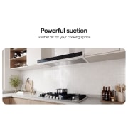 LG 90cm Built-In Hood with Touch Control Panel and Boost Extraction Function, 90cm Built-In Hood, HC5D3625S, thumbnail 3