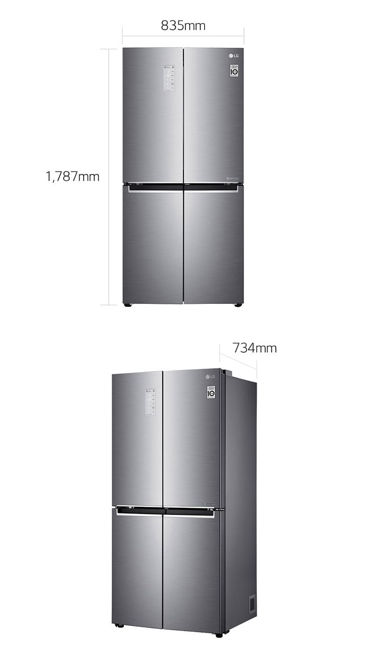 French Door Refrigerator GCB 244PN LG Levant