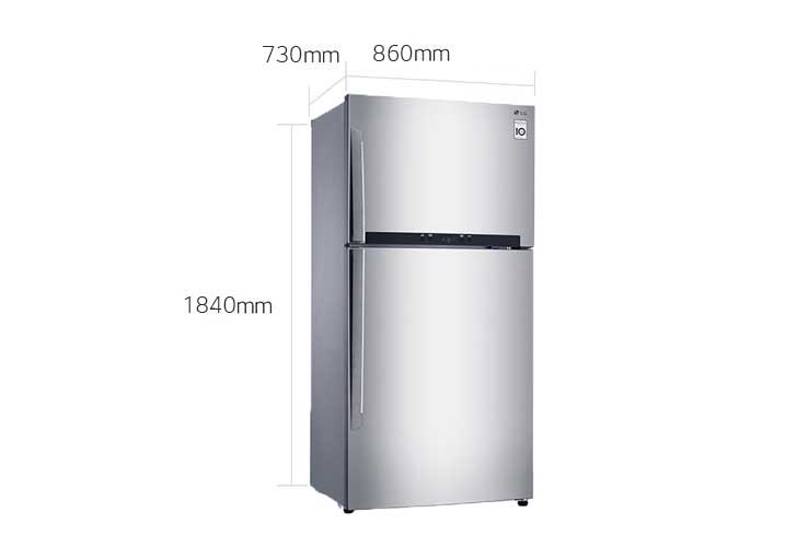 Lg Top Mount Refrigerators Grm 852hll Lg Levant
