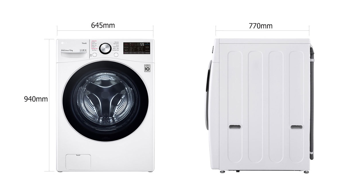 Front Loader Washing Machine WL91H02PN LG Levant