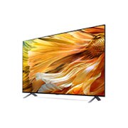 LG 65QNED90VPA α7 Gen 4 Intelligent Processor 4K, 30 degree side view with infill image, 65QNED90VPA, thumbnail 3