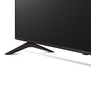 LG UHD 4K TV 75 Inch UQ9000 Series, Cinema Screen Design 4K Active HDR webOS Smart ThinQ AI, close-up view of Stand, 75UQ90006LC, thumbnail 6