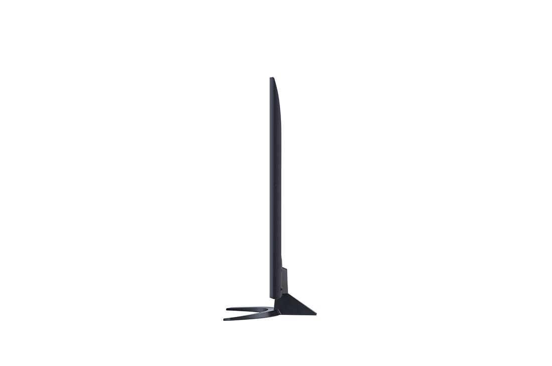 LG NanoCell TV 75 Inch NANO79 Series, Cinema Screen Design 4K Active HDR webOS Smart ThinQ AI, 90 degree side view, 75NANO796QA, thumbnail 4