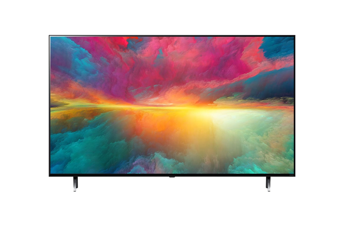 LG,  Colour Technology QNED TV, 65 inch QNED75R series, WebOS Smart AI ThinQ, Magic Remote, 3 side cinema, HDR10, HLG   , AI Sound Pro (5.1.2ch), 2 Pole stand, 2023 New, front view with infill image, 65QNED756RB, thumbnail 2