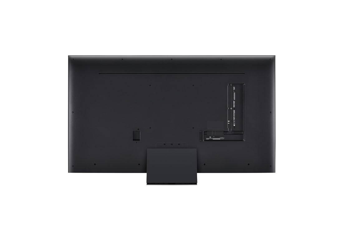 LG,  Colour Technology QNED TV, 65 inch QNED81R series, WebOS Smart AI ThinQ, Magic Remote, 3 side cinema, HDR10, HLG, AI Picture Pro, AI Sound Pro (5.1.2ch), 1 pole stand, 2023 New, rear view, 65QNED816RA, thumbnail 5