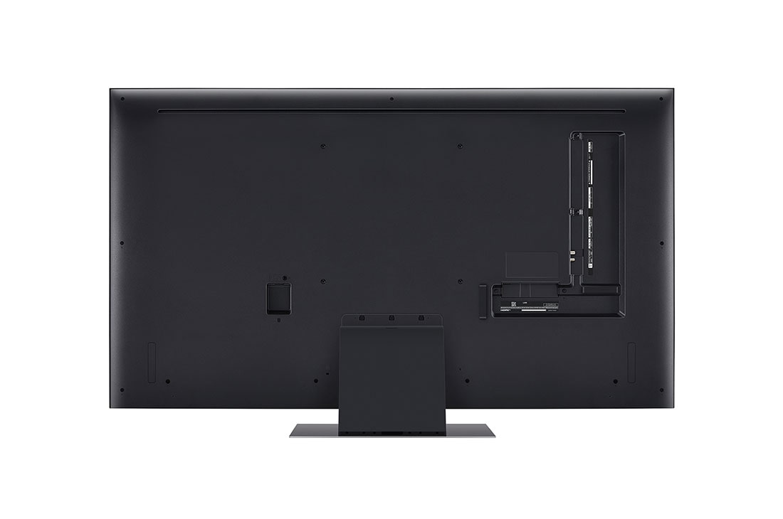 LG,  Colour Technology QNED TV, 55 inch QNED81R series, WebOS Smart AI ThinQ, Magic Remote, 3 side cinema, HDR10, HLG, AI Picture Pro, AI Sound Pro (5.1.2ch), 1 pole stand, 2023 New, rear view, 55QNED816RA, thumbnail 5