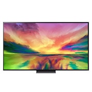 LG, Colour Technology QNED TV, 75 inch QNED81R series, WebOS Smart AI ThinQ, Magic Remote, 3 side cinema, HDR10, HLG, AI Picture Pro, AI Sound Pro (5.1.2ch), 1 pole stand, 2023 New, front view with infill image, 75QNED816RA, thumbnail 2