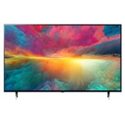 LG, Colour Technology QNED TV, 75 inch QNED75R series, WebOS Smart AI ThinQ, Magic Remote, 3 side cinema, HDR10, HLG   , AI Sound Pro (5.1.2ch), 2 Pole stand, 2023 New, front view with infill image, 75QNED756RB, thumbnail 2