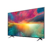 LG, Colour Technology QNED TV, 75 inch QNED75R series, WebOS Smart AI ThinQ, Magic Remote, 3 side cinema, HDR10, HLG   , AI Sound Pro (5.1.2ch), 2 Pole stand, 2023 New, 30 degree side view with infill image, 75QNED756RB, thumbnail 3