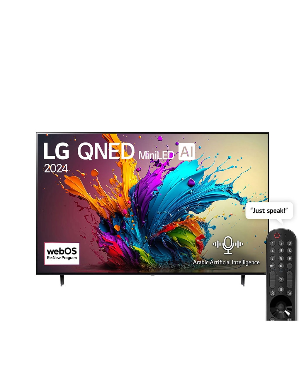 LG QNED TV 75 Inch | 75QNED90T6A | LG Levant