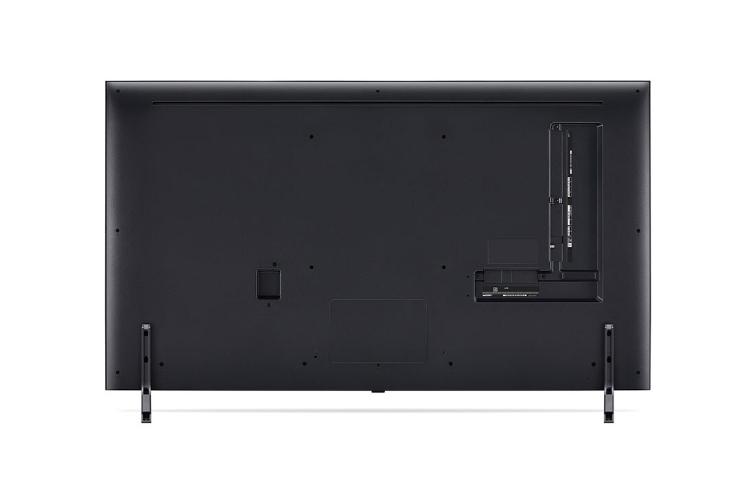 LG 55 Inch LG QNED AI QNED80T 4K Smart TV AI Magic remote HDR10 webOS24 - 55QNED80T6B (2024), Rear view, 55QNED80T6B, thumbnail 5