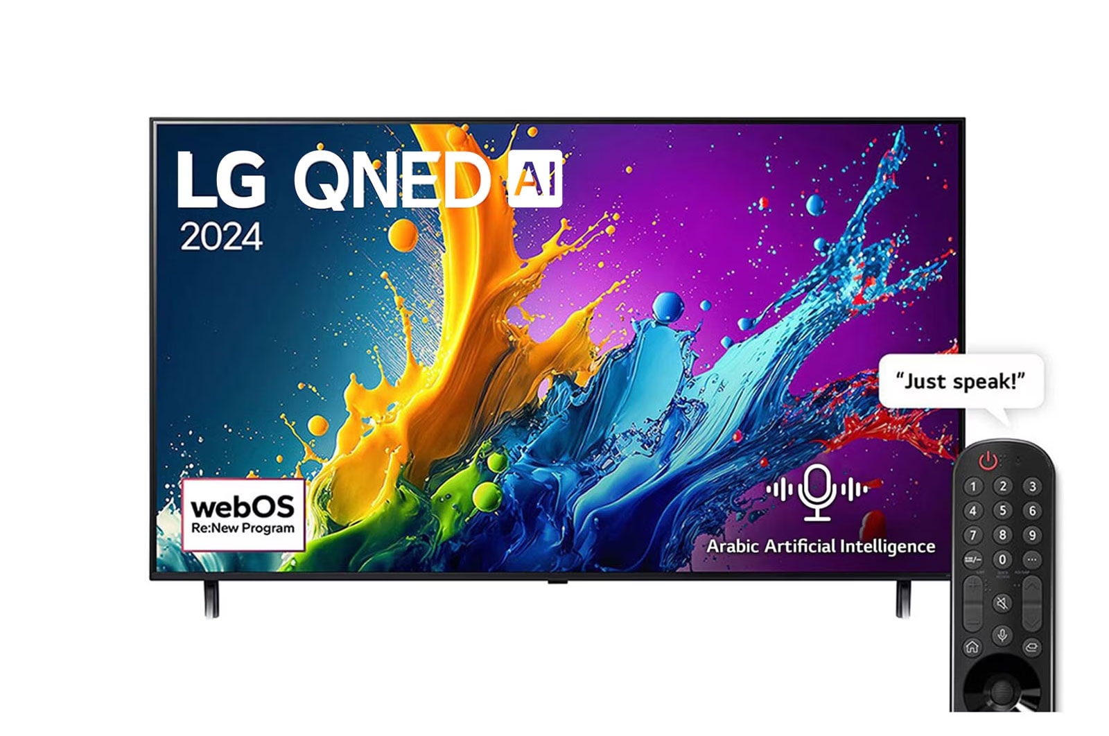 LG QNED TV 55 Inch | 55QNED80T6B | LG Levant