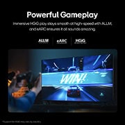 LG 55 Inch LG QNED AI QNED80T 4K Smart TV AI Magic remote HDR10 webOS24 - 55QNED80T6B (2024), Powerful gameplay, 55QNED80T6B, thumbnail 12