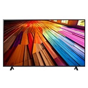 LG 75 Inch LG UHD AI UT80 4K Smart TV AI Magic remote HDR10 webOS24 - 75UT80006LA (2024), Front view of LG UHD TV,, 75UT80006LA, thumbnail 2
