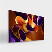 LG 77 Inch LG OLED evo AI G4 4K Smart TV AI Magic remote Dolby Vision webOS24 - OLED77G46LA (2024), Slightly-angled left-facing side view of LG OLED evo TV, OLED G4, OLED77G46LA, thumbnail 2