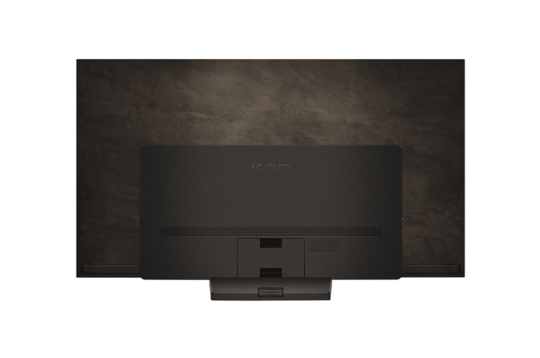 LG 65 Inch LG OLED evo AI C4 4K Smart TV AI Magic remote Dolby Vision webOS24 2024, Rear view of LG OLED evo TV, OLED C4, OLED65C46LA, thumbnail 8