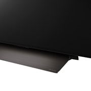 LG 65 Inch LG OLED evo AI C4 4K Smart TV AI Magic remote Dolby Vision webOS24 2024, Close-up of LG OLED evo TV, OLED C4 from the base, OLED65C46LA, thumbnail 11