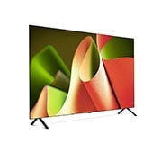 LG 55 Inch LG OLED AI B4 4K Smart TV AI Magic remote Dolby Vision webOS24 - OLED55B46LA (2024), Slightly-angled left-facing side view of LG OLED TV, OLED B4, OLED55B46LA, thumbnail 2