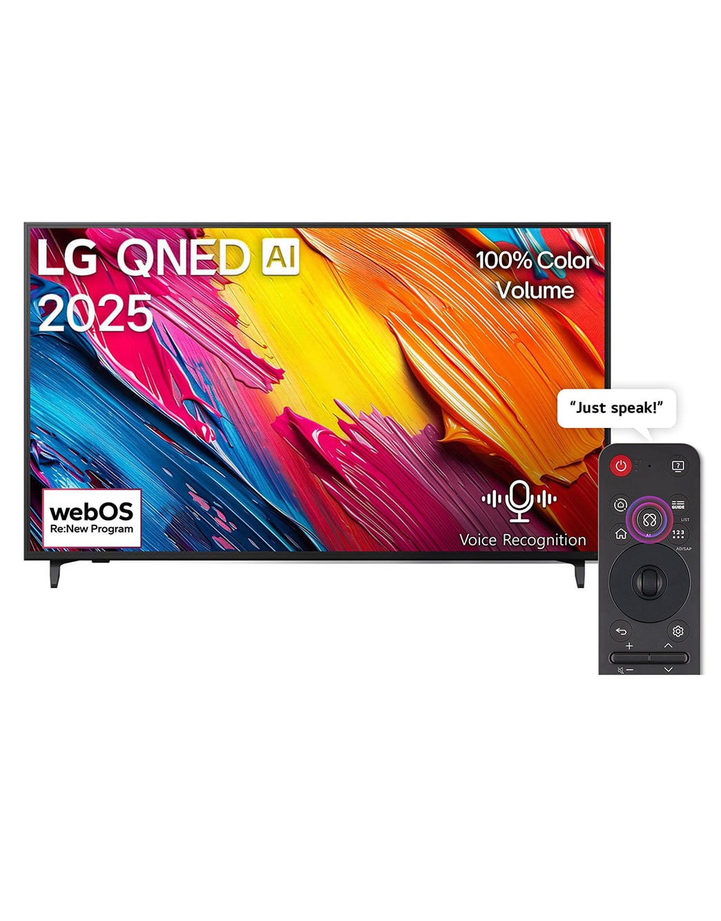 86-inch LG AI QNED70 4K Smart TV 2025 | LG UAE