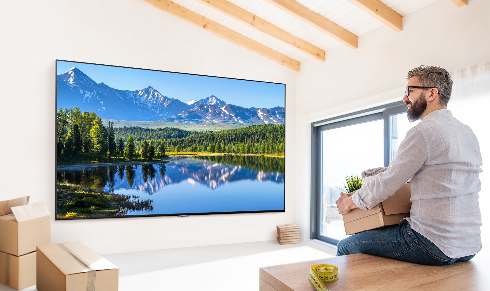 LG TV Ultra Large Screen LG Levant