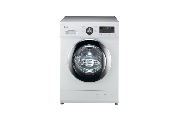 LG Front Load Washer 8KG, Direct Drive Motor, 6 Motion, White Color , FH4G6TDY6, thumbnail 1