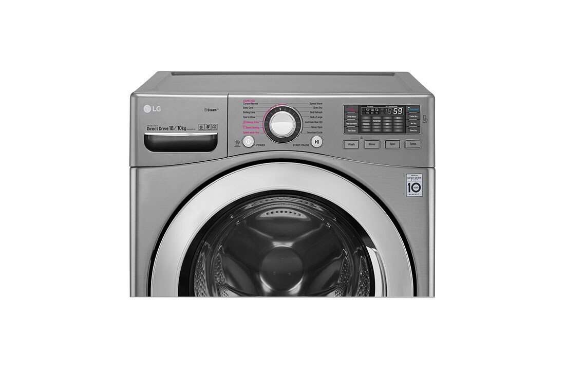Lg Wt1101cw Large Top Load Smart Washer With Front Control Lg Usa