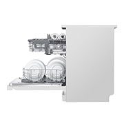 LG QuadWash™ Dishwasher, 14 Place Settings, EasyRack™ Plus, Inverter Direct Drive, ThinQ,    White color, DFB512FW, thumbnail 11