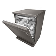 LG QuadWash™ Steam Dishwasher, 14 Place Settings, EasyRack™ Plus, Inverter Direct Drive, ThinQ, Black Stainless color, DFB325HD, thumbnail 9