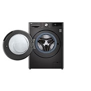 LG 10.5/7kg Front Load Washer & Dryer, AI DD™, TurboWash™360˚, Black Steel Color, WDV9142BRP, thumbnail 3