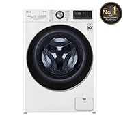 LG 10.5/7kg Front Load Washer & Dryer, AI DD™, TurboWash™360˚, White Color, WDV9142WRP, thumbnail 1