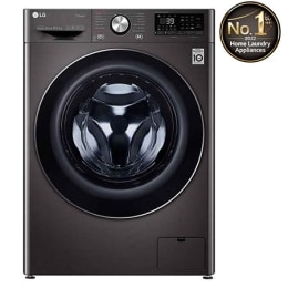 10.5kg Front Load Washing Machine, AI DD, TurboWash 360˚, Black Steel Color2
