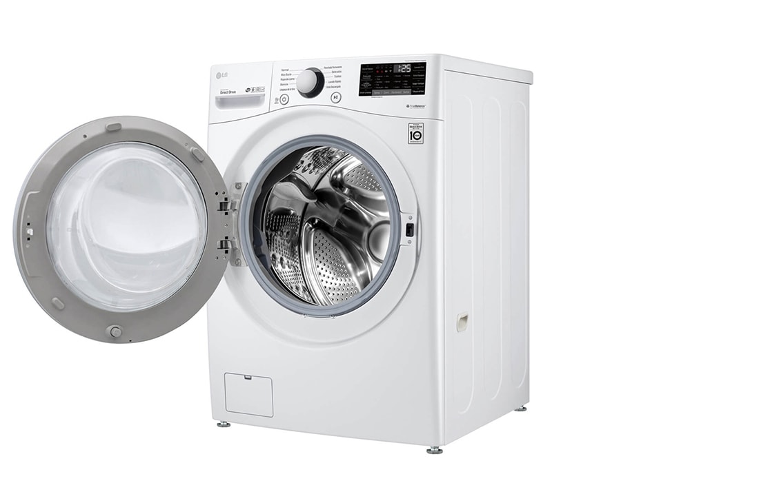 LG Washer & Dryer 18/10kg, Direct Drive, Steam, White Color, WDV1902WRV, thumbnail 10