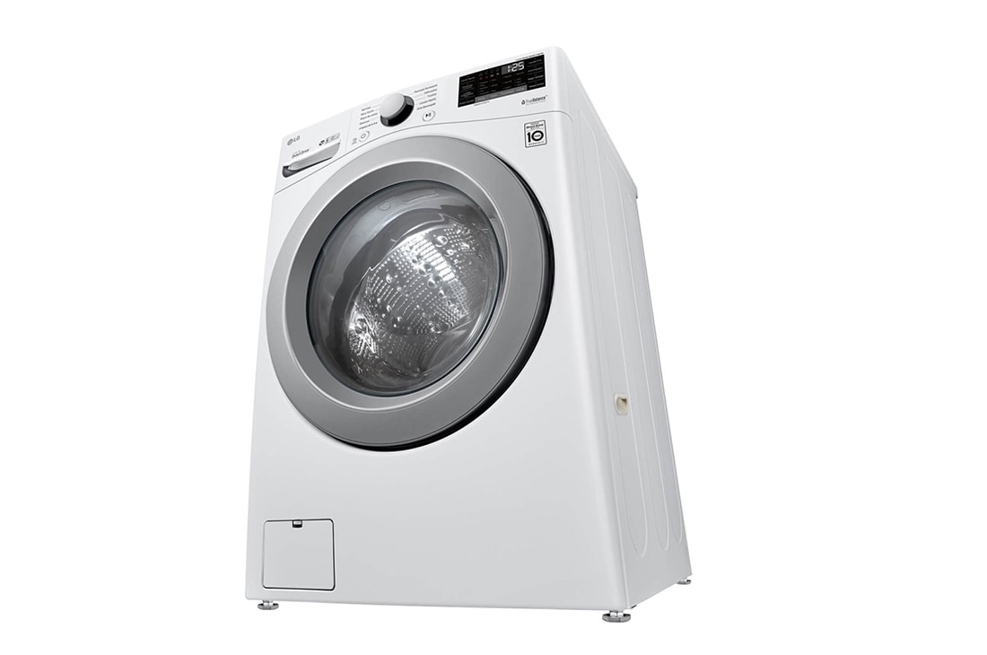 LG Washer & Dryer 18/10kg, Direct Drive, Steam, White Color, WDV1902WRV, thumbnail 12