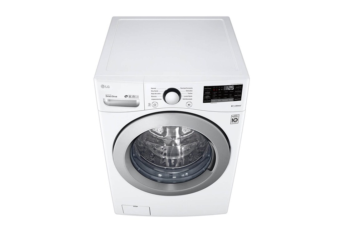 LG Washer & Dryer 18/10kg, Direct Drive, Steam, White Color, WDV1902WRV, thumbnail 7