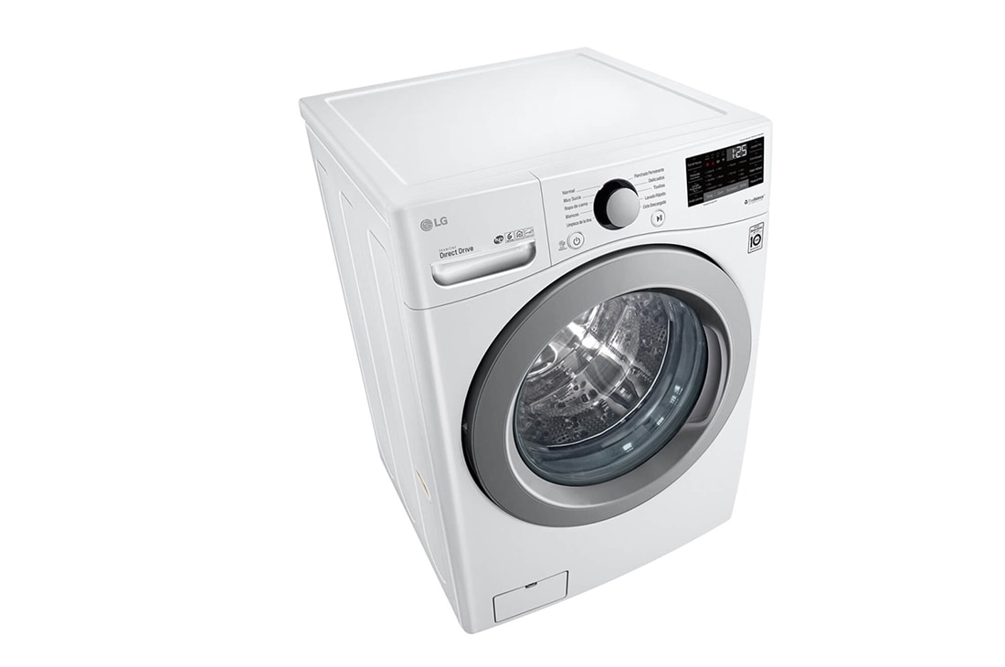 LG Washer & Dryer 18/10kg, Direct Drive, Steam, White Color, WDV1902WRV, thumbnail 8