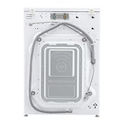 LG Washer & Dryer 18/10kg, Direct Drive, Steam, White Color, WDV1902WRV, thumbnail 14