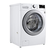 LG Washer & Dryer 18/10kg, Direct Drive, Steam, White Color, WDV1902WRV, thumbnail 3