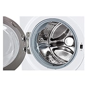 LG Washer & Dryer 18/10kg, Direct Drive, Steam, White Color, WDV1902WRV, thumbnail 5