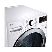 LG Washer & Dryer 20/12kg, Direct Drive, Steam, White Color, WDV2102WRV, thumbnail 4