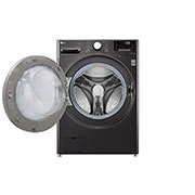 LG Washer & Dryer 20/12kg, Direct Drive, Steam, Black Steel, WDV2101BRV, thumbnail 2