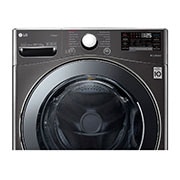LG Washer & Dryer 20/12kg, Direct Drive, Steam, Black Steel, WDV2101BRV, thumbnail 6