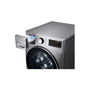 LG Washer & Dryer 15/8kg with AI Direct Drive, Steam, Silver Color, WDL91H62PN, thumbnail 4
