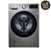 LG Washer & Dryer 15/8kg with AI Direct Drive, Steam, Silver Color, WDL91H62PN, thumbnail 1